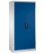 Werkstattschrank 8921-052, Stahl abschließbar, 5 OH, 93 x 195 x 50 cm, blau/lichtgrau