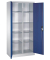 Stahlschrank blau/grau