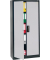 Aktenschrank 9460-000, Stahl abschließbar, 5 OH, 120 x 195 x 40 cm, alu/anthrazit