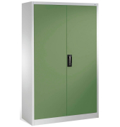 Stahlschrank grün/grau
