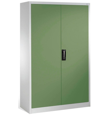 Stahlschrank grün/grau