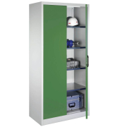 Stahlschrank grün/grau