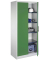 Stahlschrank grün/grau