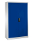 Aktenschrank 9460-000, Stahl abschließbar, 5 OH, 120 x 195 x 40 cm, blau/lichtgrau