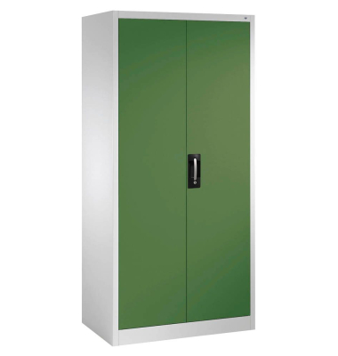 Stahlschrank grün/grau