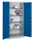 Werkstattschrank 8922-052, Stahl abschließbar, 5 OH, 93 x 195 x 60 cm, blau/lichtgrau