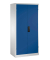 Werkstattschrank 8922-052, Stahl abschließbar, 5 OH, 93 x 195 x 60 cm, blau/lichtgrau