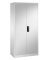 Aktenschrank 9280-000, Stahl abschließbar, 5 OH, 93 x 195 x 50 cm, lichtgrau