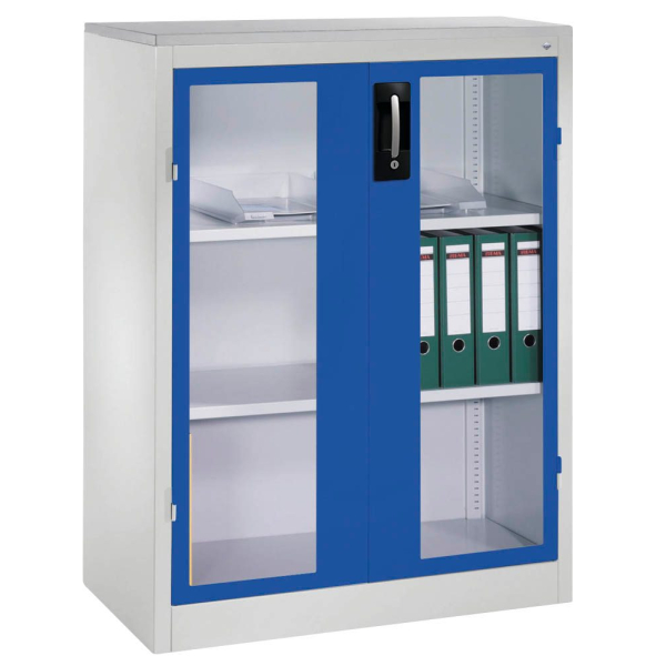 4064615242688 - CP Stahlschrank 8521-055 1050-80 lichtgrau lichtblau Acrylglas 930 x 500 x 1200 cm aufgebaut 4064615242688 - CP Stahlschrank 8521-055 1050-80 lichtgrau lichtblau Acrylglas 930 x 500 x 1200 cm aufgebaut