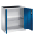 Stahlschrank blau/grau