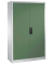 Werkstattschrank 8931-052, Stahl abschließbar, 5 OH, 120 x 195 x 50 cm, grün/lichtgrau