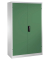 Werkstattschrank 8931-503, Stahl abschließbar, 4 OH, 120 x 195 x 50 cm, grün/lichtgrau