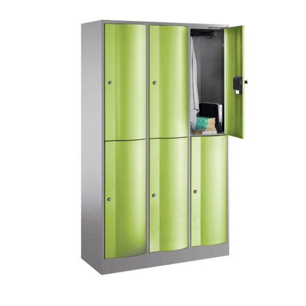 4067521529546 - CP Schließfachschrank S 5000 Resisto vulkangrau viridingrün 8270-372 S10014 6 Schließfächer 1150 x 540 x 1950 cm 4067521529546 - CP Schließfachschrank S 5000 Resisto vulkangrau viridingrün 8270-372 S10014 6 Schließfächer 1150 x 540 x 1950 cm
