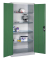 Werkstattschrank 8922-052, Stahl abschließbar, 5 OH, 93 x 195 x 60 cm, grün/lichtgrau