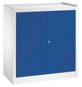 Stahlschrank blau/grau