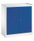 Stahlschrank blau/grau