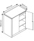 Stahlschrank blau/grau