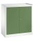 Stahlschrank grün/grau