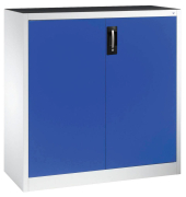 Stahlschrank blau/grau