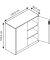 Stahlschrank blau/grau