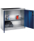 Stahlschrank blau/grau