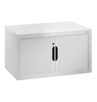 Aufsatzaktenschrank 3261-00, Kunststoff/Stahl abschließbar, 80 x 45 x 42 cm, keine Fachböden, lichtgrau
