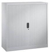 Rollladenschrank silber 2 Fachböden
