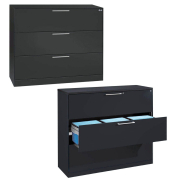 C 3000 Asisto Hängeregistraturschrank grau/grau 3 Schubladen