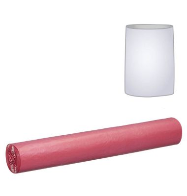 M&uuml;lls&auml;cke 402.620, rot, 120 Liter