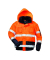 Jacke VOLKER, orange/schwarz, Größe XL