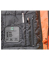 Jacke NIKLAS, orange/grau, Größe 4XL