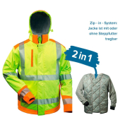 Jacke RICKMER, Softshell, gelb/orange, Größe L