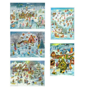 Adventskalender 70122/794/701114/70108/782 Karten 5 kindliche Motive sortiert