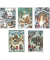 Adventskalender 77/800 Postkarten 5 Motive sortiert