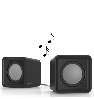  Lautsprecher TWOXO SL-810004-BK, schwarz