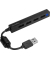 USB 2.0 Hub SNAPPY SLIM SL-140000-BK