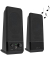 Lautsprecher EVENT 7 x 18,5 x 8 cm (B x H x T) Stereo USB-Anschluss schwarz