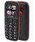 Handy Komfort Mobiltelefon mit Großtasten - schwarz