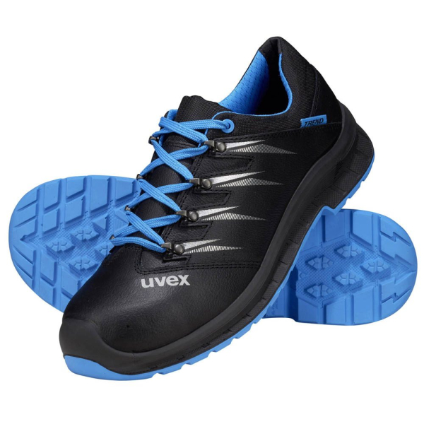 4031101769462 - uvex 2 trend 6934240 ESD Sicherheitshalbschuh S3 Schuhgröße (EU) 40 Blau-Schwarz 1 Paar 4031101769462 - uvex 2 trend 6934240 ESD Sicherheitshalbschuh S3 Schuhgröße (EU) 40 Blau-Schwarz 1 Paar