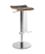 myWAVE Barhocker braun Leder