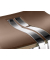 myWAVE Barhocker braun Leder