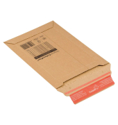 CD/DVD-Versandtasche 150x250 mm Vollpappe braun