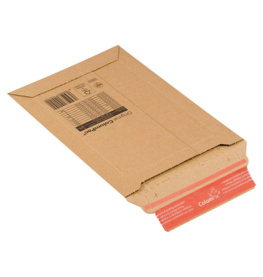 Versandtaschen CP010.01.020, CD / DVD, ohne Fenster, haftklebend, braun