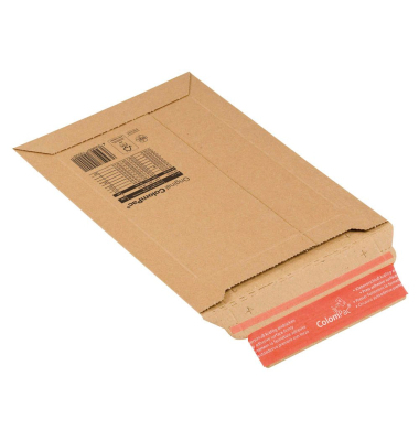 Versandtasche 185x270 mm A5 ohne Fenster Vollpappe braun