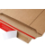 Versandtasche 185x270 mm A5 ohne Fenster Vollpappe braun