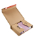Buchverpackung CP020.17.020 braun, für B4, innen 380x290x80mm, Wellpappe 1-wellig