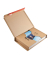 Buchverpackung CP020.18.020 braun, für A3, innen 455x320x70mm, Wellpappe 1-wellig
