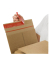 Buchverpackung CP020.18.020 braun, für A3, innen 455x320x70mm, Wellpappe 1-wellig