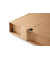 Ordnerversandkarton CP030.05.020 braun, für 1 Ordner 80mm, 2 Ordner 35mm, innen 322x292x35-80mm, Wellpappe 1-wellig