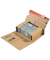 Buchverpackung CP035.01.020 braun, für A5, innen 230x165x70mm, Karton 1-wellig
